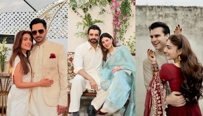 Celebrities set couple goals with loved-up Eid ul Fitr celebrations